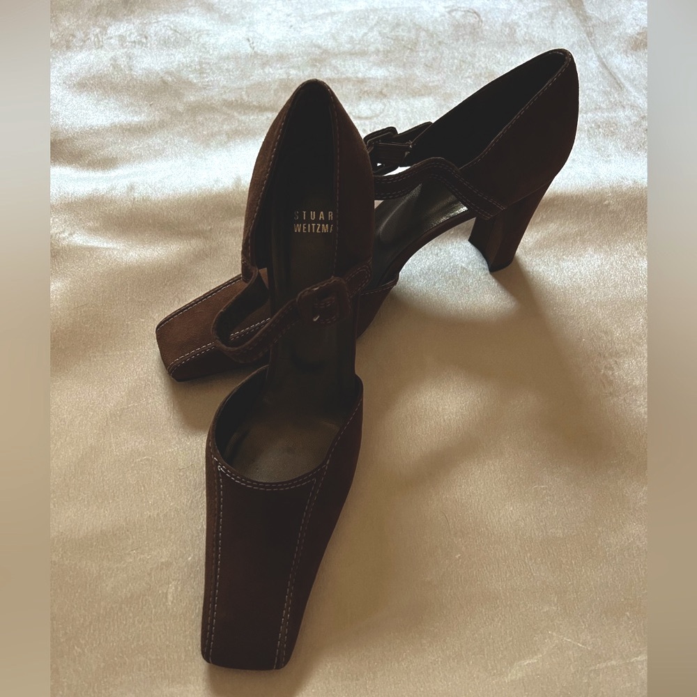 Stuart Weitzman Suede Heels